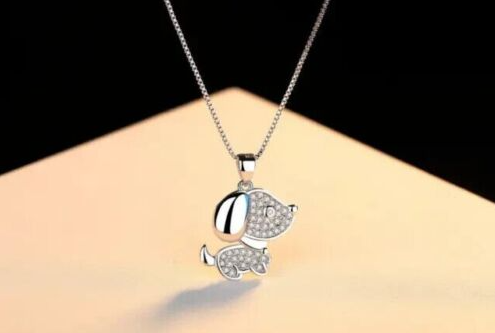 3.Ct Round Cut Lab Created Diamond Women's Pendant 14K White Gold Plated Silver